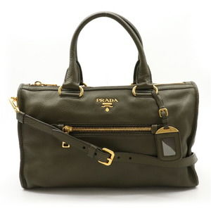 PRADA 2wayバッグ　VIT.DAINO PRADA PRADA VIT DAINO Triangle Shoulder Bag 2VY007 leather Black